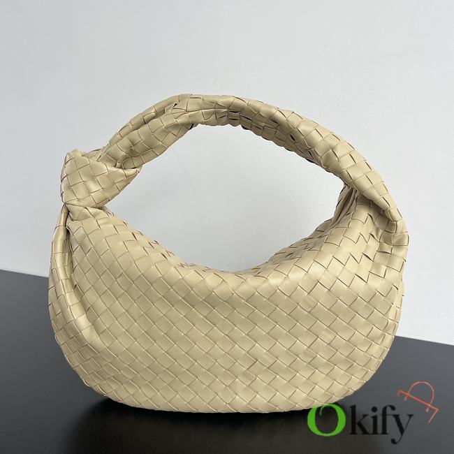 Okify Bottega Veneta Large Jodie Bag In Beige 48x40x16cm - 1