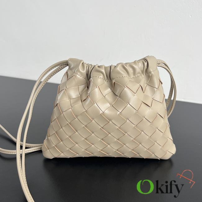 Okify Bottega Veneta Small Dust Bag In Beige 21x16.6x1cm - 1