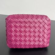 Okify Bottega Veneta Small Parachute Shoulder Bag In Pink 21x17x16.5cm - 2