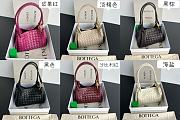 Okify Bottega Veneta Medium Parachute Bag In Dark Red 29.5x18.5x17.5cm - 2