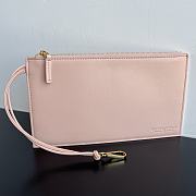 Okify Bottega Veneta Medium Parachute Bag In Light Pink 29.5x18.5x17.5cm - 5