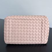 Okify Bottega Veneta Medium Parachute Bag In Light Pink 29.5x18.5x17.5cm - 2