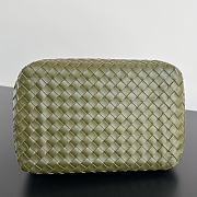 Okify Bottega Veneta Medium Parachute Bag In Green 29.5x18.5x17.5cm - 3