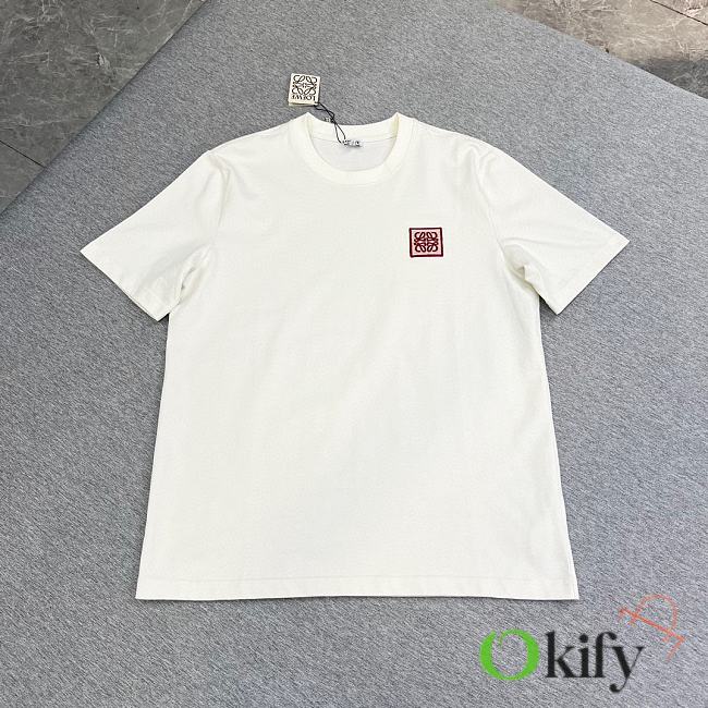 Okify Loewe White T-shirt 24616 - 1