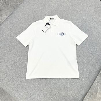 Okify Dior White Polo Shirt 24618