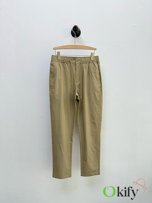 Okify Gucci Beige Casual Pants 24625 - 1