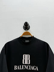 Okify Balenciaga Black T-shirt 24627 - 2