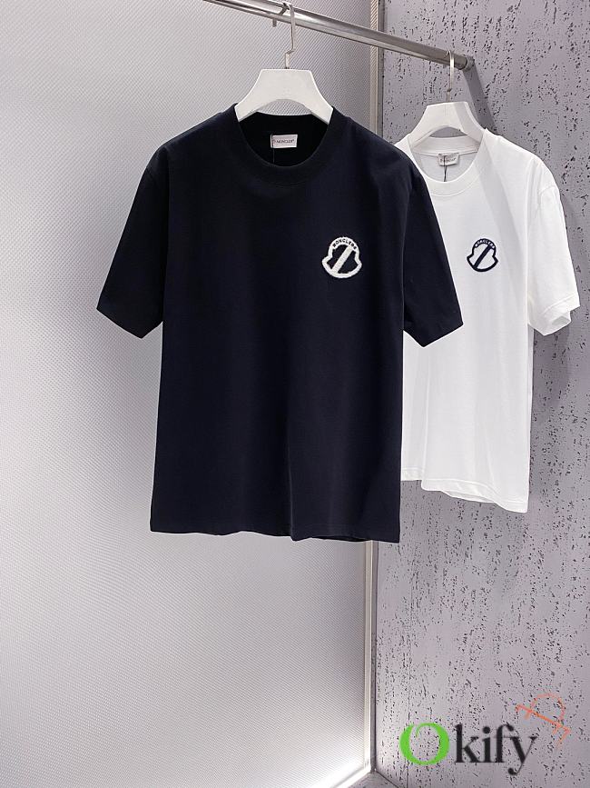 Okify Moncler Black T-shirt 24629 - 1
