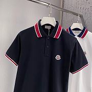 Okify Moncler Black Polo Shirt - 5