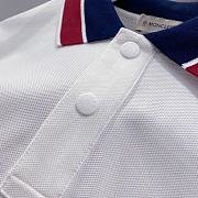 Okify Moncler White Polo Shirt - 5