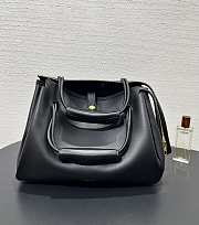 Okify Loewe Large Madrid Bag In Black 36x23.5x15.5 - 4