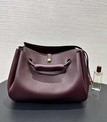 Okify Loewe Large Madrid Bag In Red 36x23.5x15.5cm