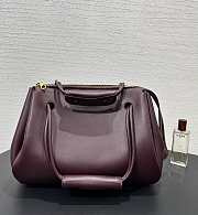Okify Loewe Large Madrid Bag In Red 36x23.5x15.5cm - 5