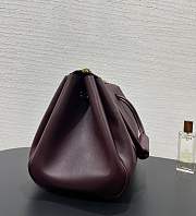 Okify Loewe Large Madrid Bag In Red 36x23.5x15.5cm - 4