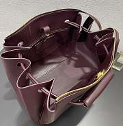 Okify Loewe Large Madrid Bag In Red 36x23.5x15.5cm - 2