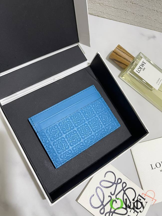 Okify Loewe Blue Card Holder 10x7cm  - 1