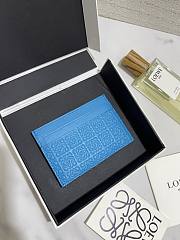 Okify Loewe Blue Card Holder 10x7cm  - 1