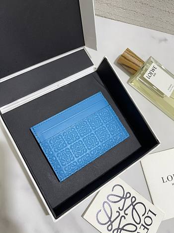 Okify Loewe Blue Card Holder 10x7cm 