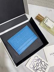 Okify Loewe Blue Card Holder 10x7cm  - 5