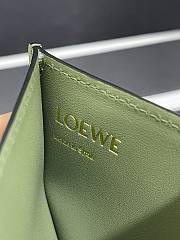 Okify Loewe Green Card Holder 10x7cm  - 4