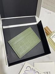 Okify Loewe Green Card Holder 10x7cm  - 2