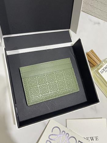Okify Loewe Green Card Holder 10x7cm 