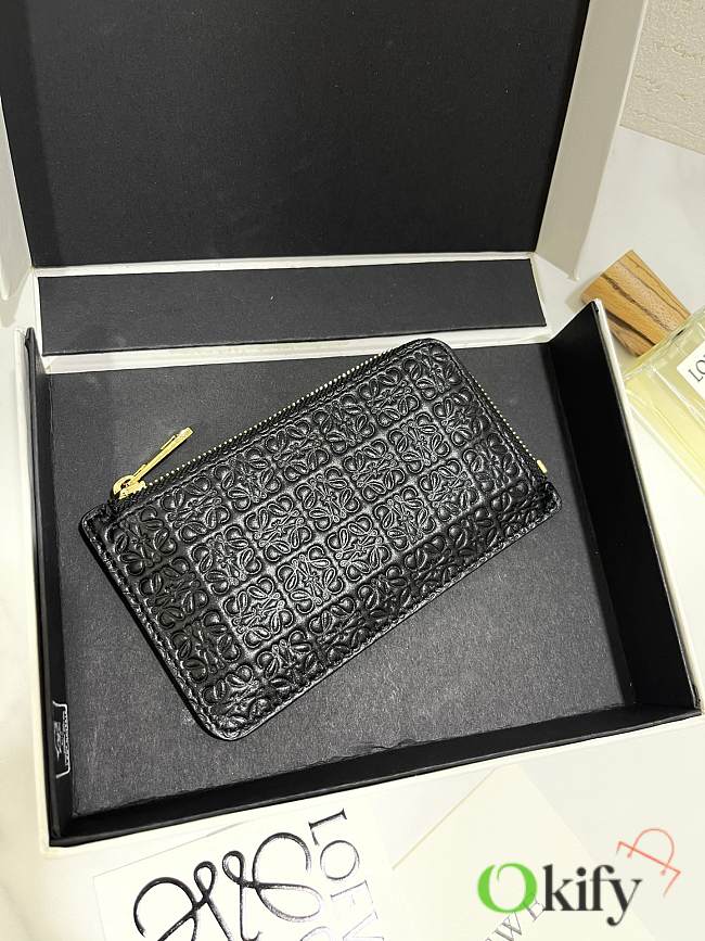 Okify Loewe Black Pocket Holder 13x7.5cm - 1