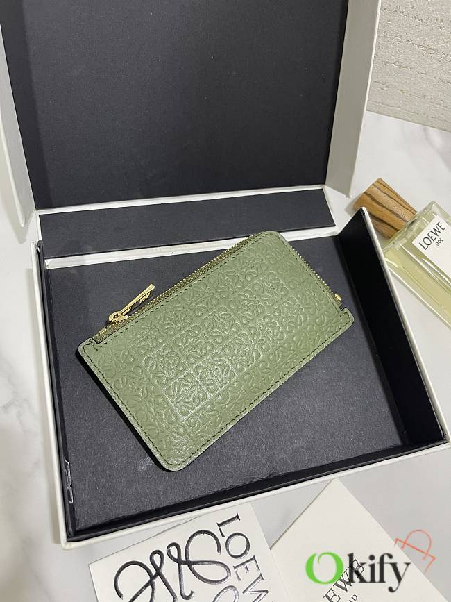 Okify Loewe Green Pocket Holder 13x7.5cm - 1