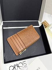 Okify Loewe Brown Pocket Holder 13x7.5cm - 5