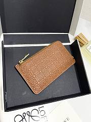 Okify Loewe Brown Pocket Holder 13x7.5cm - 4