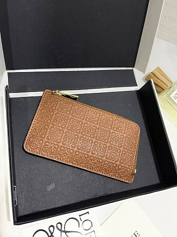 Okify Loewe Brown Pocket Holder 13x7.5cm