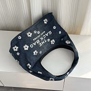 Okify Marc Jacobs Denim Flower Bag 39x20x25cm  - 2