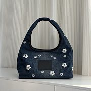 Okify Marc Jacobs Denim Flower Bag 39x20x25cm  - 4
