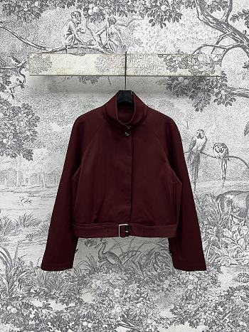 Okify Loewe Wine Red Jacket 