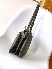Okify Fendi Peekaboo Soft Small Bag In Olive Green 29x12x19cm - 2