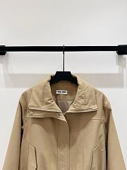 Okify MiuMiu Beige Jacket 24653 - 3