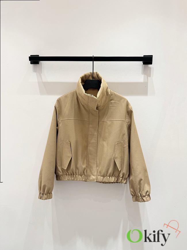 Okify MiuMiu Beige Jacket 24653 - 1