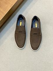 Okify Zilli Brown Men Loafers  - 6