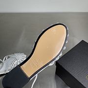 Okify Alevi Milano White Sandals 3cm  - 6
