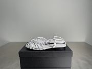 Okify Alevi Milano White Sandals 3cm  - 1