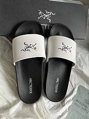 Okify Arc'teryx Black And White Slides  - 4
