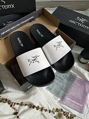 Okify Arc'teryx Black And White Slides  - 1