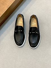 Okify Christian Louboutin Black Men Loafers 24662 - 4