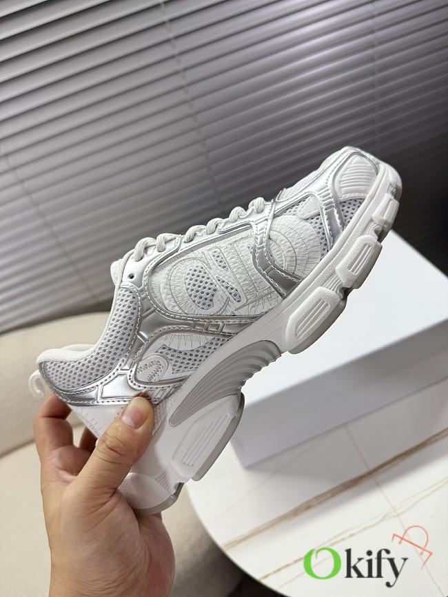 Okify Dior Chrono Silver Sneakers  - 1