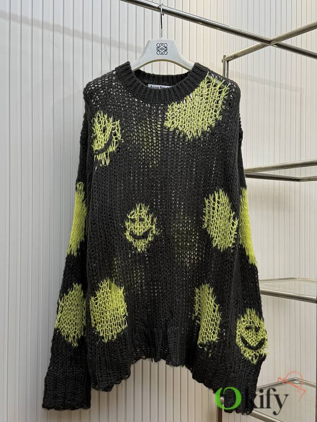 Okify Acne Studios Mohair Blend Knitted Sweater - 1