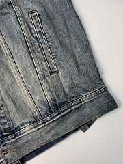 Okify Celine Hooded Denim Jacket  - 4
