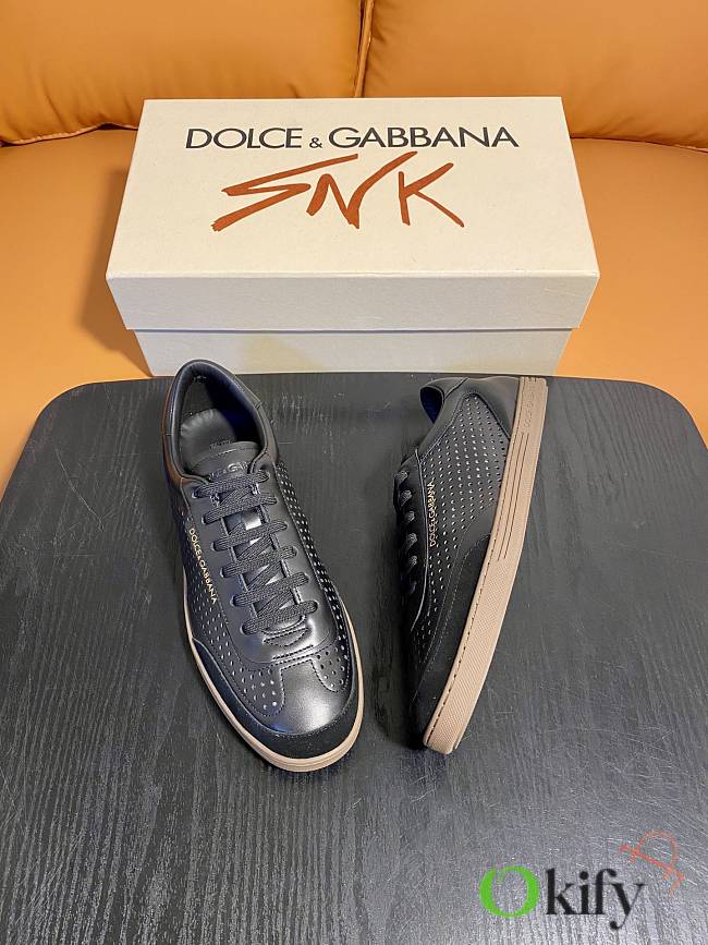 Okify Dolce & Gabbana Men Sneakers In Black  - 1