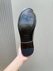 Okify Burberry Dark Brown Men Loafers  - 3