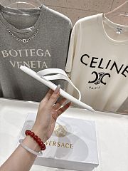 Okify Versace White Slides 24679 - 3
