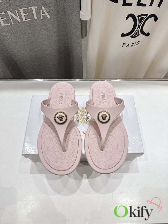 Okify Versace Pink Slides 24680 - 1